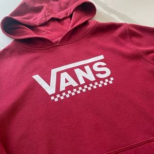 Vans Hoodies Kids Size Large